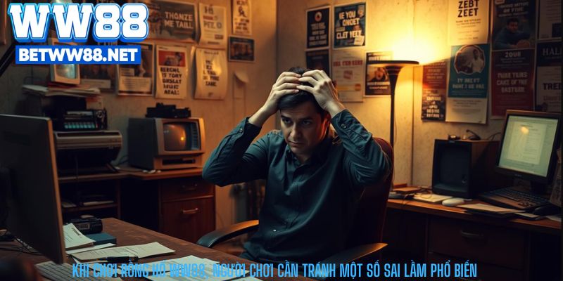 Khi chơi Rồng Hổ WW88, người chơi cần tránh một số sai lầm phổ biến