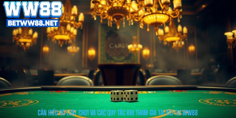 Cần hiểu rõ luật chơi và các quy tắc khi tham gia tài xỉu tại ww88