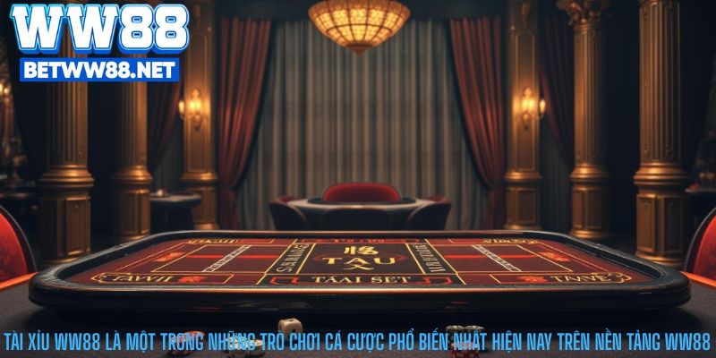 Tài Xỉu WW88 là một trong những trò chơi cá cược phổ biến nhất hiện nay trên nền tảng WW88