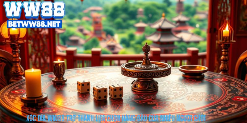 Xóc Đĩa WW88 trở thành lựa chọn hàng đầu của nhiều người chơi